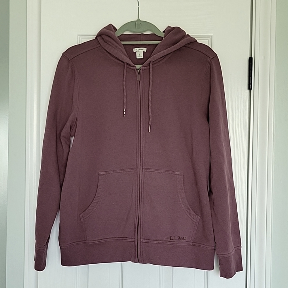 LL Bean hoodie petite L